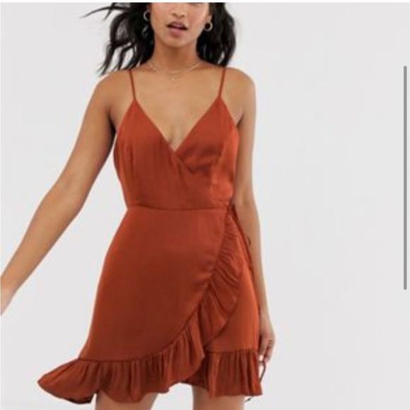 Free People All My Love Wrap Slip Dress - Picture 4 of 6